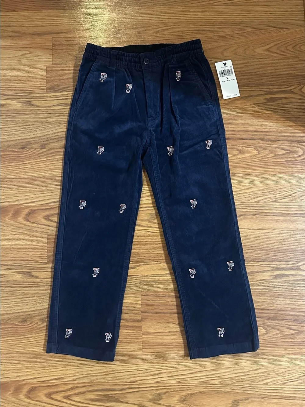 Polo Ralph Lauren Boy’s Embroidered Stretch Corduroy Pant, Size 6